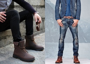 Phối quần áo với giày boot nam cực đẹp, tạo nên đẳng cấp riêng!